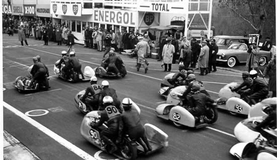 Départ du Grand Prix de France 1962